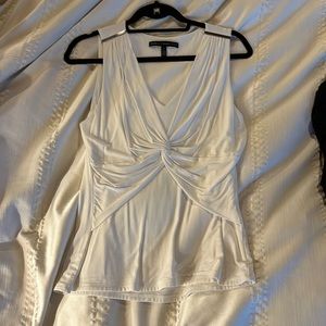 WHBM white Tank Top Size M